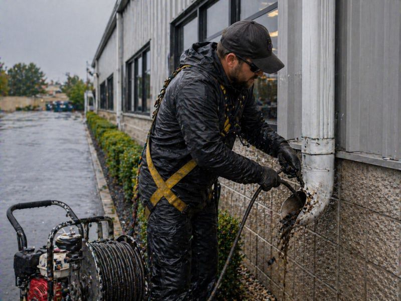 Commercial Gutter Cleaning in Sacramento, CA