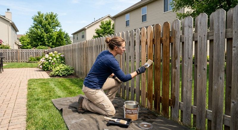 Fence Sealing in Seattle, WA