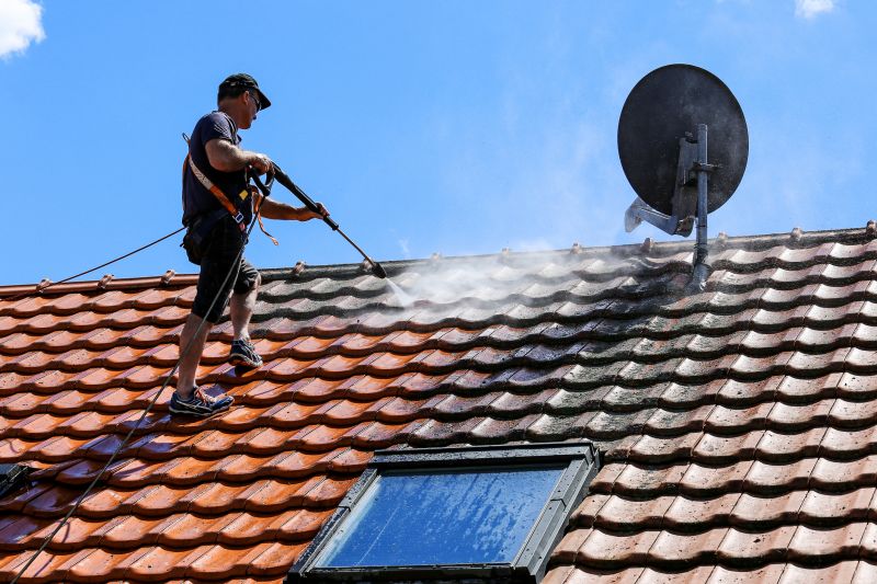 Roof Power Washing Service